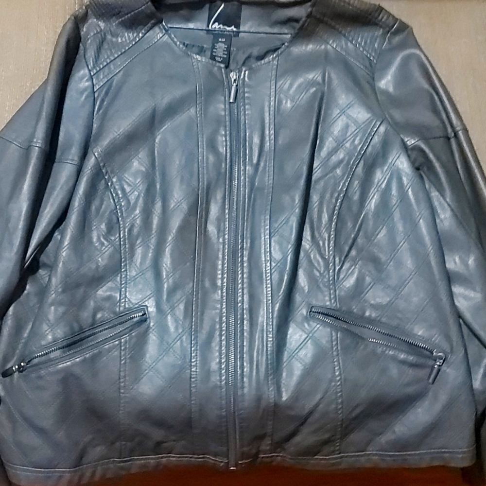 Lane Bryant Leather Jacket Size 18/20